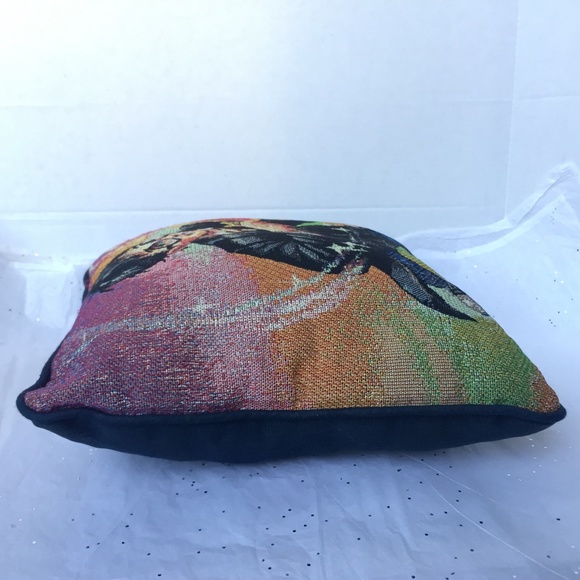 Harry Potter Wizard Wand Vintage Square Throw Pillow 12 x 12 Needlepoint design. - Picture 6 of 16